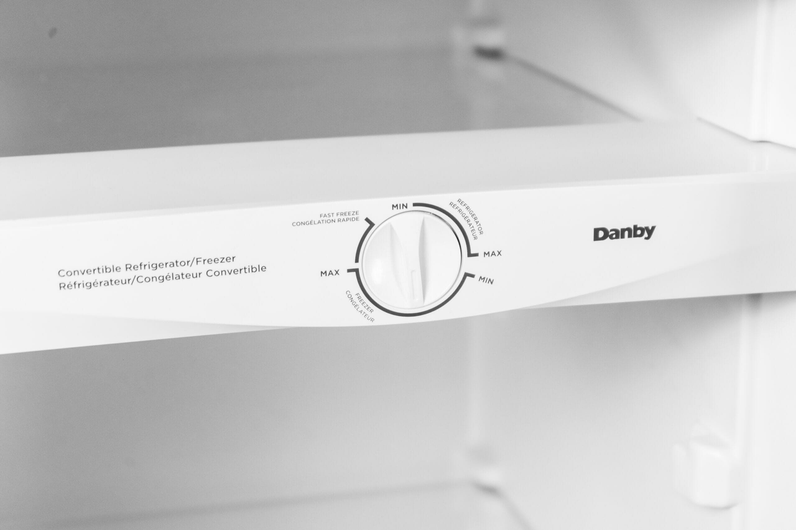 Danby 6.8 cu. ft. Convertible Upright Freezer in Stainless Steel Look